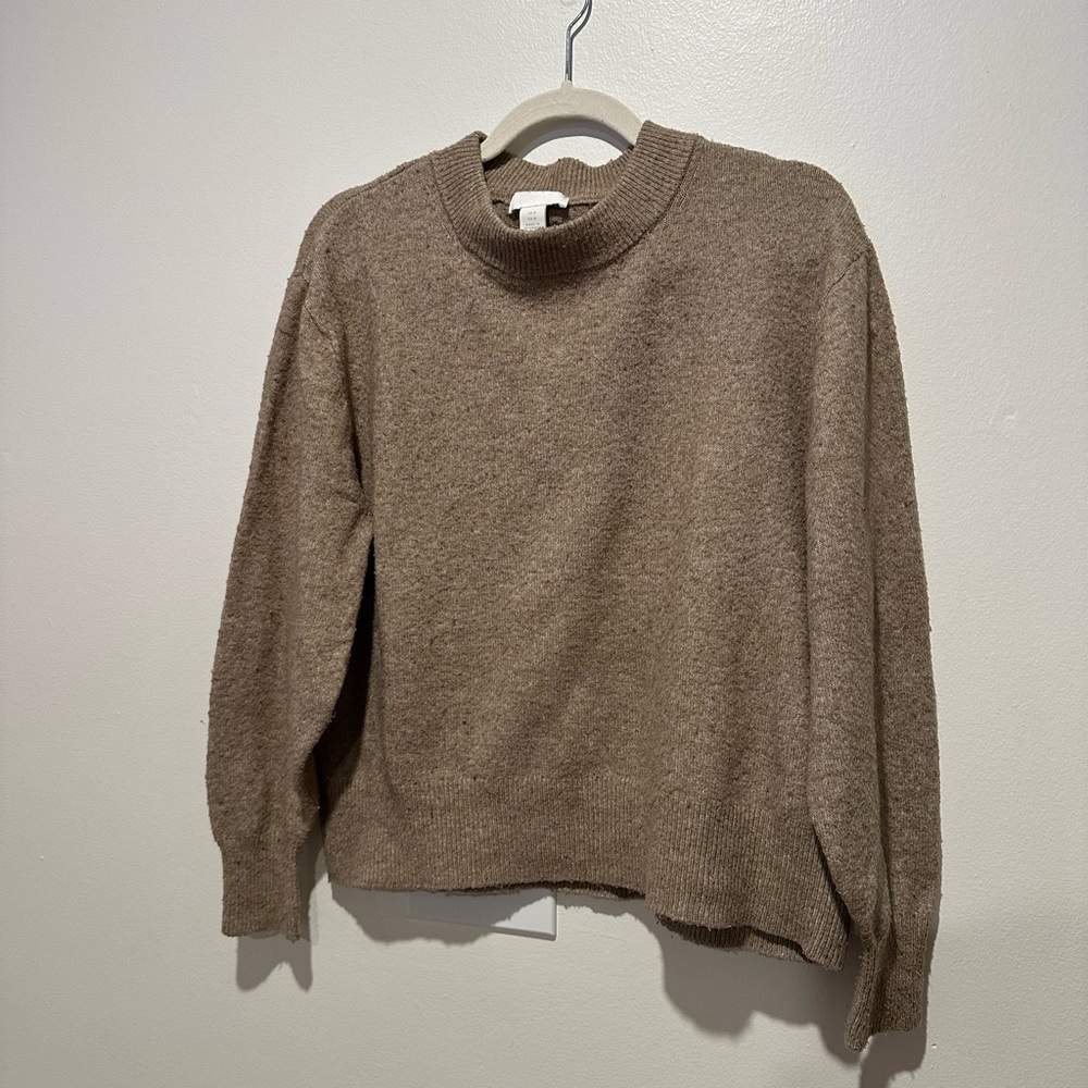 H&M Brown Knit Sweater